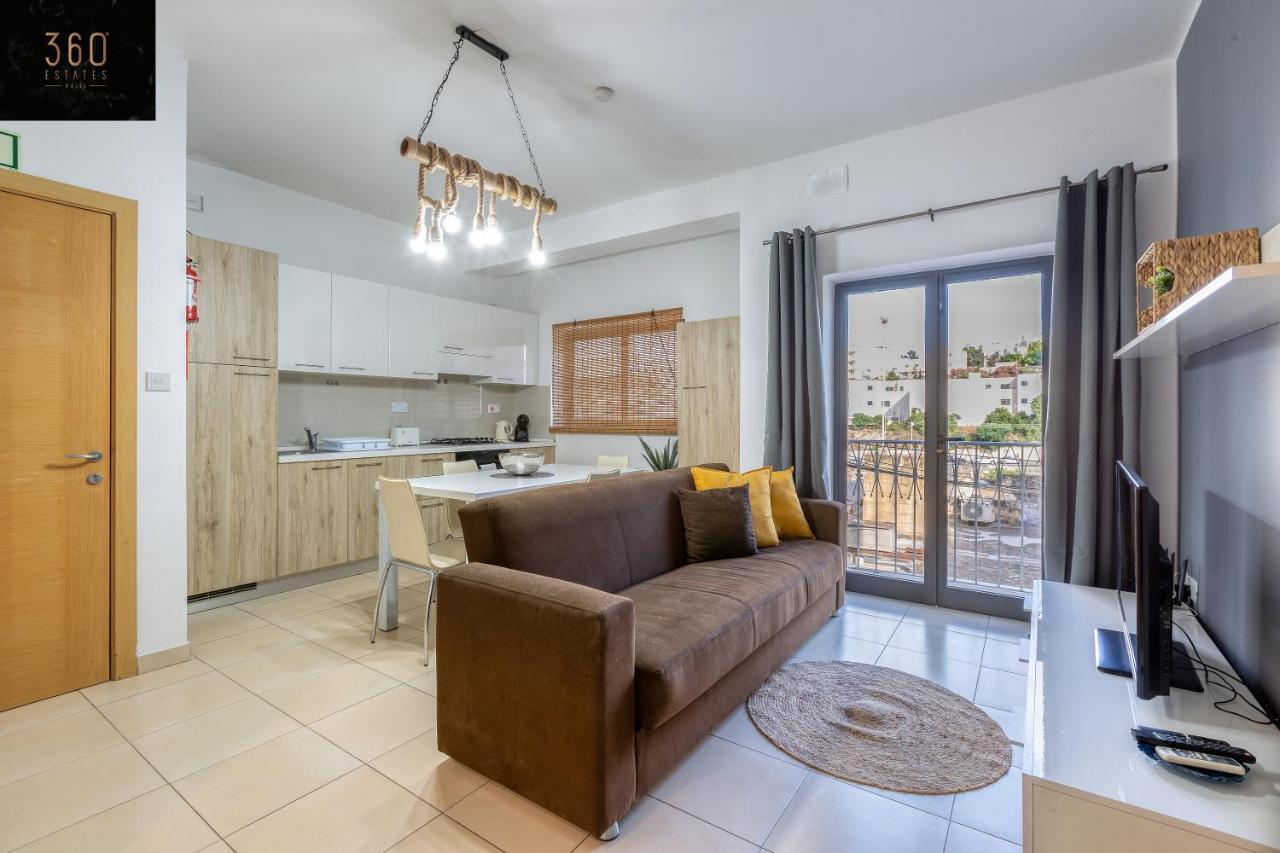 Stylish 2Br Meridian Suite In Central St Julians By 360 Estates San Ġiljan Buitenkant foto